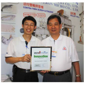 Awarded Innovation- ContraTwin Extruder