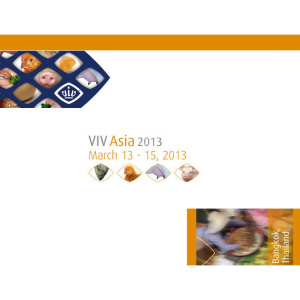 Please visit IDAH at VIV Asia 2013