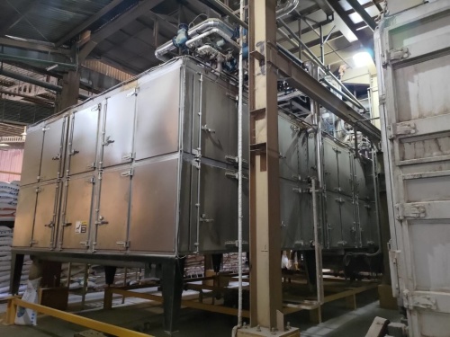 Production of fish feed partition type dryer/Indonesia